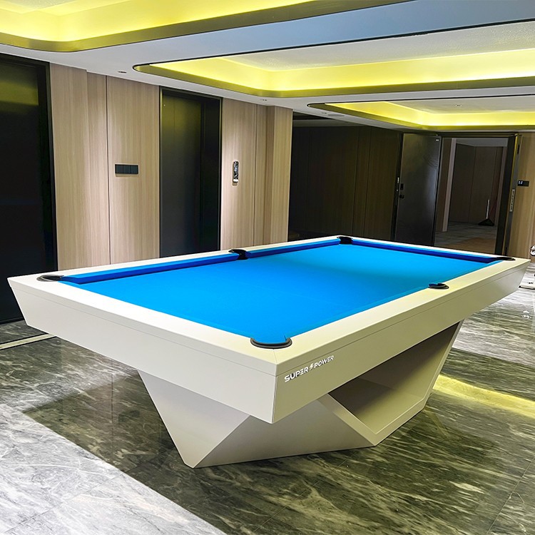 modern 9ft pool table